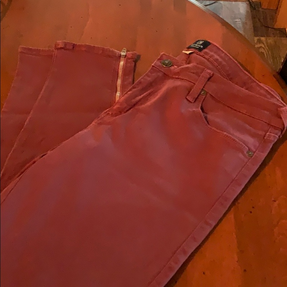 Size 31 Just Black brand - maroon skinnies - NWOT